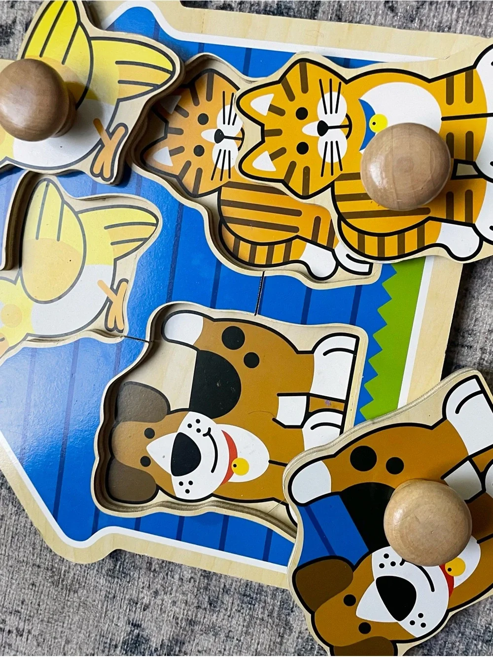 Bundle of Fisher Price Toys and Melissa and Doug Puzzle